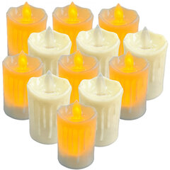 LED kynttilät, 12 kpl hinta ja tiedot | Hautakynttilät | hobbyhall.fi