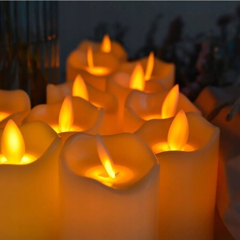 LED kynttilät, 12 kpl hinta ja tiedot | Hautakynttilät | hobbyhall.fi