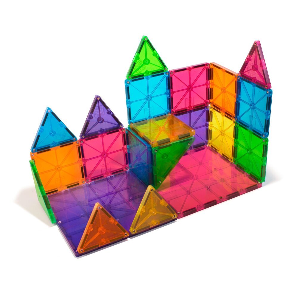 Magna Tiles Classic Magnetic Construction Set, 32 osaa hinta ja tiedot | LEGOT ja rakennuslelut | hobbyhall.fi