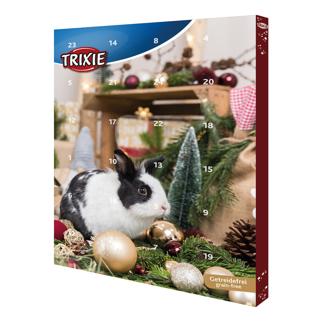 Trixie-Joulukalenteri kaneille ja jyrsijöille hinta ja tiedot | Pieneläinten ruoat | hobbyhall.fi