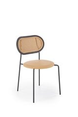 4 tuolin sarja K524, ruskea/musta hinta ja tiedot | Ruokapöydän tuolit | hobbyhall.fi