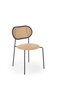 4 tuolin sarja K524, ruskea/musta hinta ja tiedot | Ruokapöydän tuolit | hobbyhall.fi