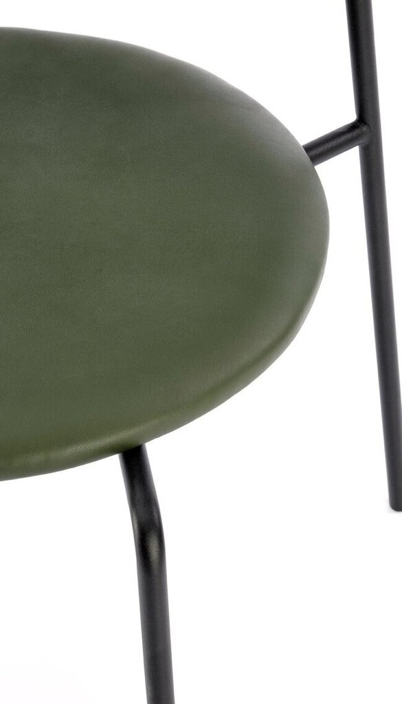 4 tuolin setti K524, vihreä/musta hinta ja tiedot | Ruokapöydän tuolit | hobbyhall.fi