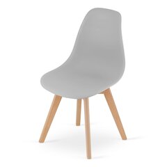 Tuolit Kito, harmaa, 3 kpl kaina ir informacija | Ruokapöydän tuolit | hobbyhall.fi