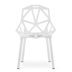 Tuolit Essen, valkoinen, 3 kpl hinta ja tiedot | Ruokapöydän tuolit | hobbyhall.fi