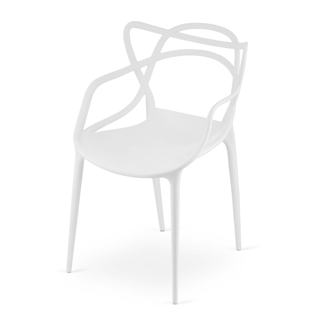 Tuolit Kato, valkoinen, 3 kpl hinta ja tiedot | Ruokapöydän tuolit | hobbyhall.fi