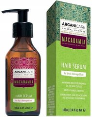 Hiusseerumi Arganicare Macadamia, 100 ml hinta ja tiedot | Naamiot, öljyt ja seerumit | hobbyhall.fi