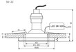 Sisäänrakennetut LED-valot Candellux SS-22, 3 kpl hinta ja tiedot | Upotettavat valaisimet ja LED-valaisimet | hobbyhall.fi
