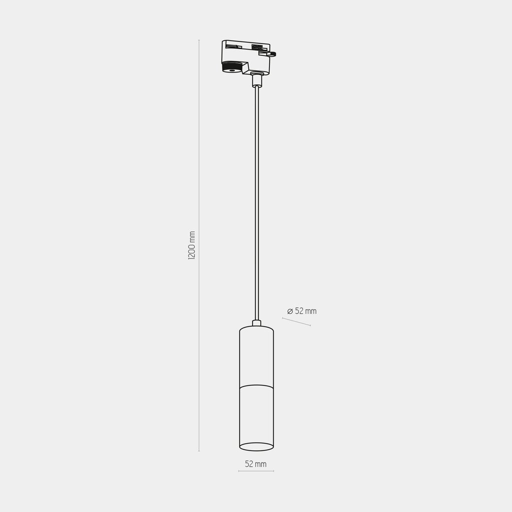 Upotettava korostusvalaisin TK Lighting Tracer 4403 hinta ja tiedot | Kiskovalaisimet ja valokiskot | hobbyhall.fi