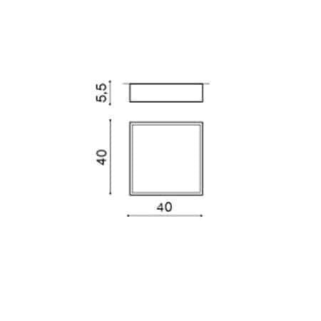 Kattovalaisin AZzardo Monza AZ4775 hinta ja tiedot | Kattovalaisimet | hobbyhall.fi