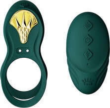 Zalo - Bayek Wearable Vibrator Turquoise Green hinta ja tiedot | Penisrenkaat | hobbyhall.fi