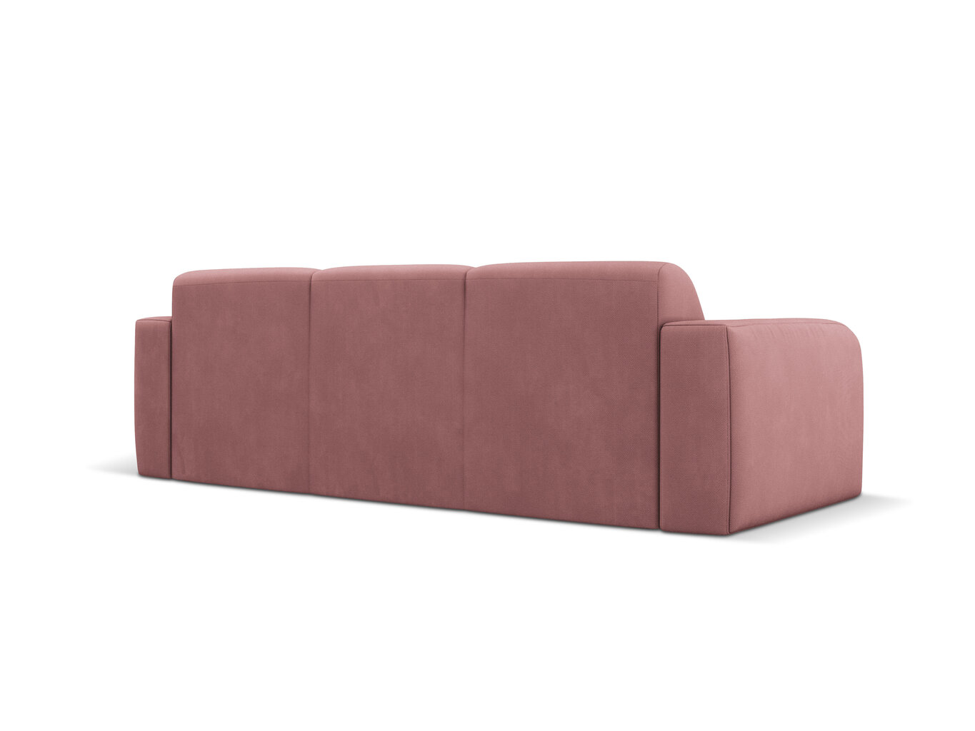 Windsor & Co Lola kolmen istuttava sohva, 235x95x72 cm, vaaleanpunainen hinta ja tiedot | Sohvat ja vuodesohvat | hobbyhall.fi