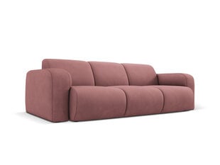 Windsor & Co Lola kolmen istuttava sohva, 235x95x72 cm, vaaleanpunainen hinta ja tiedot | Sohvat ja vuodesohvat | hobbyhall.fi