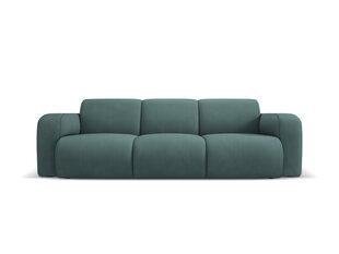 Windsor & Co Lola kolmen istuttava sohva, 235x95x72 cm, tummanpunainen hinta ja tiedot | Sohvat ja vuodesohvat | hobbyhall.fi