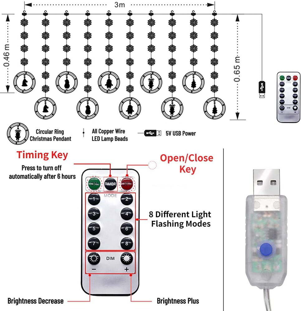 Jouluvalot 3m, LIVMAN hinta ja tiedot | Jouluvalot | hobbyhall.fi