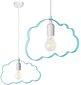 Lastenhuoneen riippuvalaisin Cloud, Blue hinta ja tiedot | Lastenhuoneen valaisimet | hobbyhall.fi