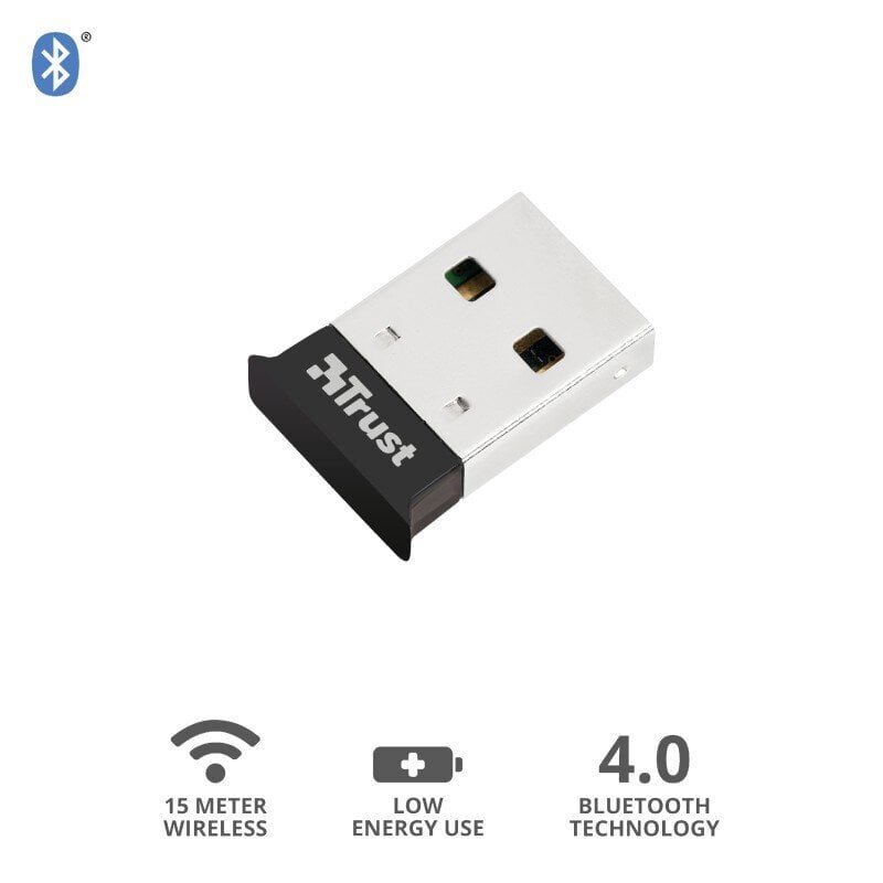 Bluetooth-sovitin Trust V4.0 USB hinta ja tiedot | Adapterit | hobbyhall.fi
