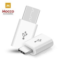 Micro USB / USB Type-C -sovitin hinta ja tiedot | Mocco Tietokoneet ja pelaaminen | hobbyhall.fi