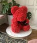 Kukkakarhu punaisilla ruusuilla 40cm, Gordon hinta ja tiedot | Keinotekoiset kukat | hobbyhall.fi