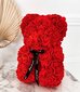 Kukkakarhu punaisilla ruusuilla 25cm, Gordon hinta ja tiedot | Keinotekoiset kukat | hobbyhall.fi