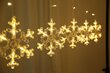 Jouluvalot 6 lumihiutaleella ja 6 tähdellä ja paljon pienempiä valoja, 4m, 102 LEDiä, LIVMAN YWSD001-1-1 hinta ja tiedot | Jouluvalot | hobbyhall.fi
