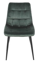 Lagos tuoli, 48x46x84cm, Velvet, vihreä hinta ja tiedot | Ruokapöydän tuolit | hobbyhall.fi