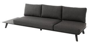 SOFA BART 3-OS SEATER ALU GRAFIT, ACRYLIC GRAFIT hinta ja tiedot | Puutarhatuolit | hobbyhall.fi