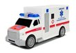 Lean Toys ambulanssi äänellä, valkoinen hinta ja tiedot | Poikien lelut | hobbyhall.fi