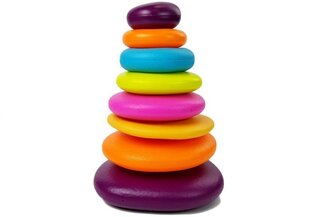 Värillisten renkaiden pyramidi hinta ja tiedot | Kehittävät lelut | hobbyhall.fi