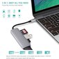 RoGer USB-C Hub 5in1 USB 3.0 x2 / HDMI / SD-kortinlukija / TF-kortinlukija hinta ja tiedot | Adapterit | hobbyhall.fi