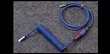 Keychron Premium Coiled Type-C Cable, Blue hinta ja tiedot | Puhelinkaapelit | hobbyhall.fi