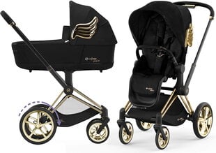 Cybex yleisrattaat e-Priam 2in 1, Jeremy Scott Wings Black hinta ja tiedot | Vaunut ja rattaat | hobbyhall.fi