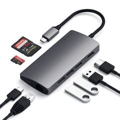 Satechi Satechi USB-C Multi-Port 4K Gigabit Ethernet USB hub hinta ja tiedot | Satechi Tietokoneiden lisävarusteet | hobbyhall.fi
