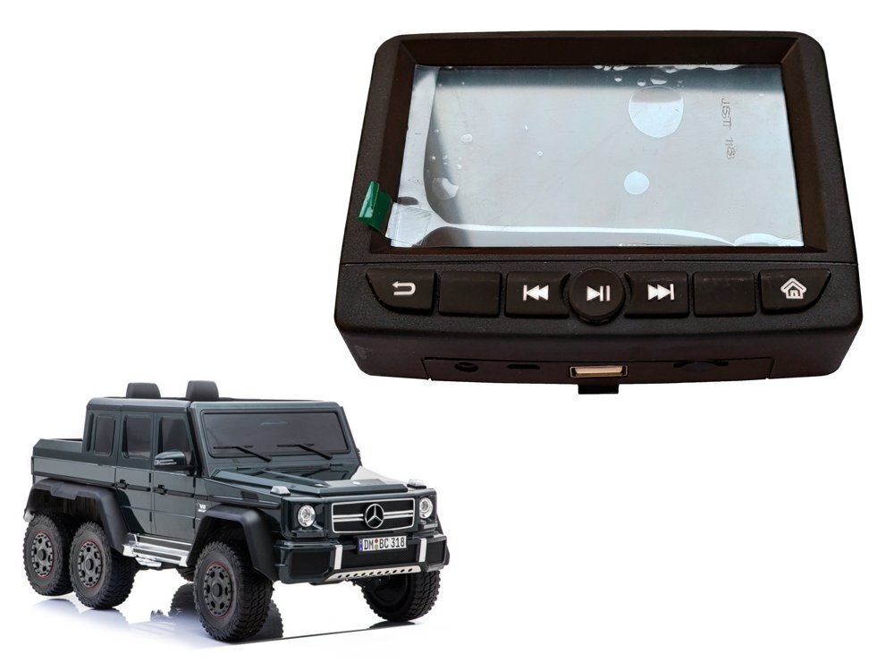 MP4 LCD-paneeli sähköautoon Mercedes G63 SX1888 hinta ja tiedot | Lasten sähköautot | hobbyhall.fi
