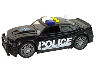 Poliisiauto, jossa on valo- ja äänitehosteet, musta hinta ja tiedot | Poikien lelut | hobbyhall.fi