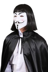 Vendetta Guy Fawkesin naamio, valkoinen hinta ja tiedot | Naamiaisasut | hobbyhall.fi