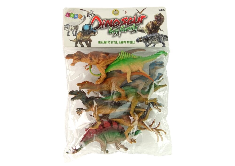 Dinosaurus hahmo setti 8 kpl hinta ja tiedot | Poikien lelut | hobbyhall.fi