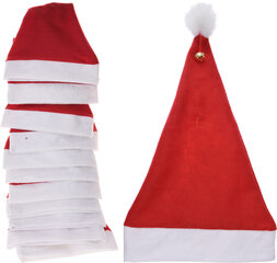 Joulupukin hattu kellolla, punainen hinta ja tiedot | Naamiaisasut | hobbyhall.fi