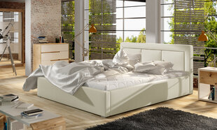 Sänky Belluno, 200x200 cm, beige hinta ja tiedot | Sängyt | hobbyhall.fi