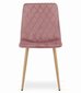 3 tuolin setti Turin, roosa hinta ja tiedot | Ruokapöydän tuolit | hobbyhall.fi