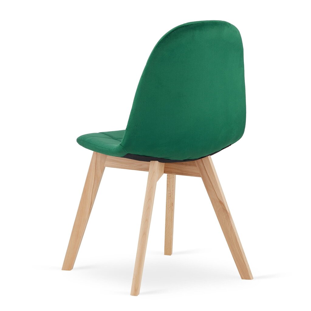 3 tuolin setti Bora, vihreä hinta ja tiedot | Ruokapöydän tuolit | hobbyhall.fi