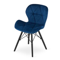 2 tuolin setti Lago, sininen hinta ja tiedot | Ruokapöydän tuolit | hobbyhall.fi