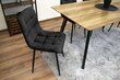 3 tuolin setti Kara, musta hinta ja tiedot | Ruokapöydän tuolit | hobbyhall.fi