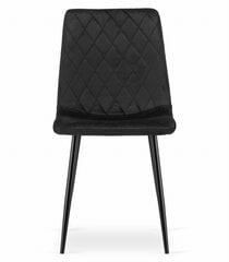 3 tuolin setti Turin, musta kaina ir informacija | Ruokapöydän tuolit | hobbyhall.fi