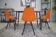3 tuolin setti Osaka, oranssi/musta hinta ja tiedot | Ruokapöydän tuolit | hobbyhall.fi