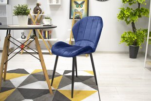 3 tuolin setti Terni, sininen kaina ir informacija | Ruokapöydän tuolit | hobbyhall.fi