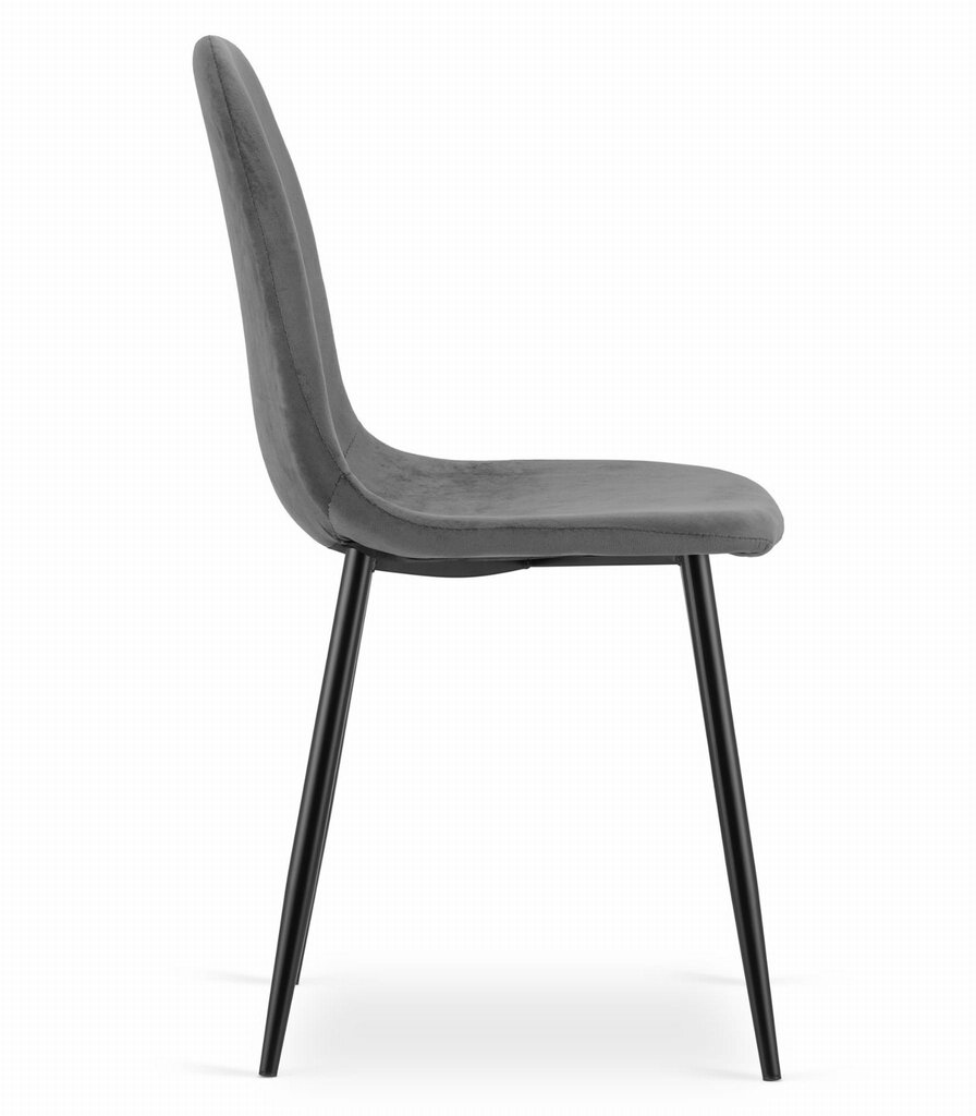 3 tuolin setti Como, harmaa hinta ja tiedot | Ruokapöydän tuolit | hobbyhall.fi