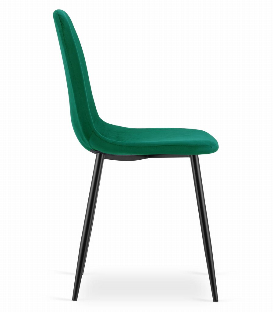 3 tuolin setti Como, vihreä hinta ja tiedot | Ruokapöydän tuolit | hobbyhall.fi