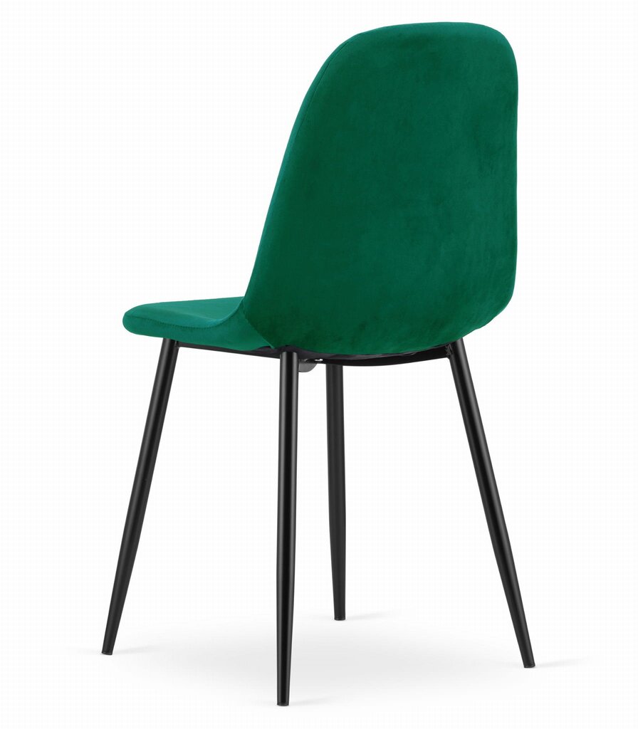 2 tuolin setti Como, vihreä hinta ja tiedot | Ruokapöydän tuolit | hobbyhall.fi