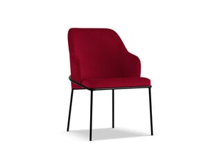 Tuoli Cosmopolitan Design Sandrine, punainen/musta hinta ja tiedot | Ruokapöydän tuolit | hobbyhall.fi